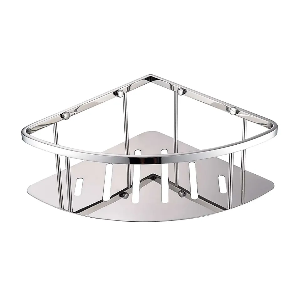 Etagère de douche d'angle chromé Inox S304 SKY BATH