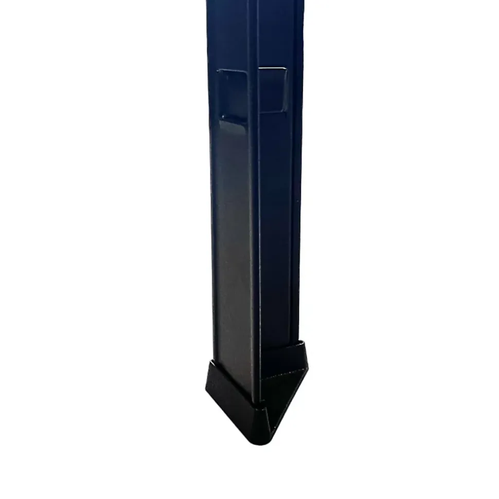 Etagère de garage en acier noir l. 100 x H. 180 x P. 40 cm Schulte Regalwelt Powermax