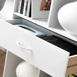 Etagère de rangement 4 casiers avec un tiroir