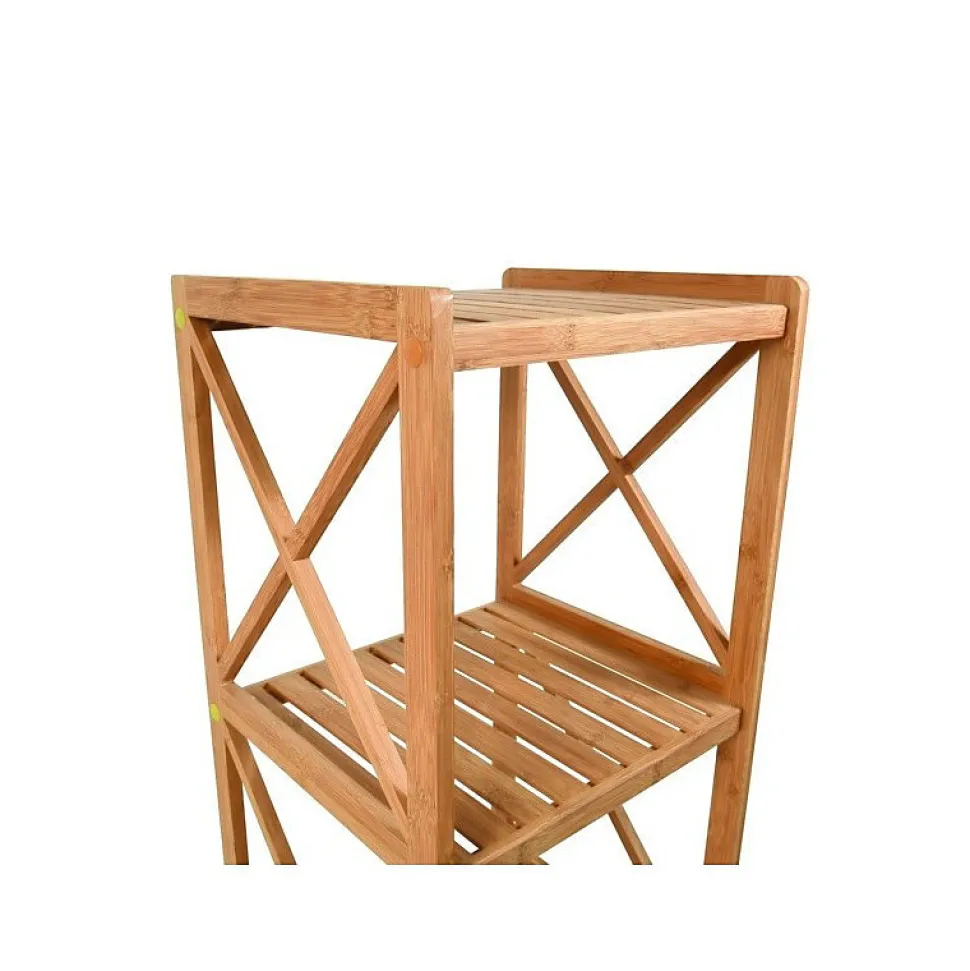Etagère de rangement de 5 Niveaux en Bambou MSV