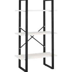 etagère de rangement design 60 x bois blanc Helloshop26