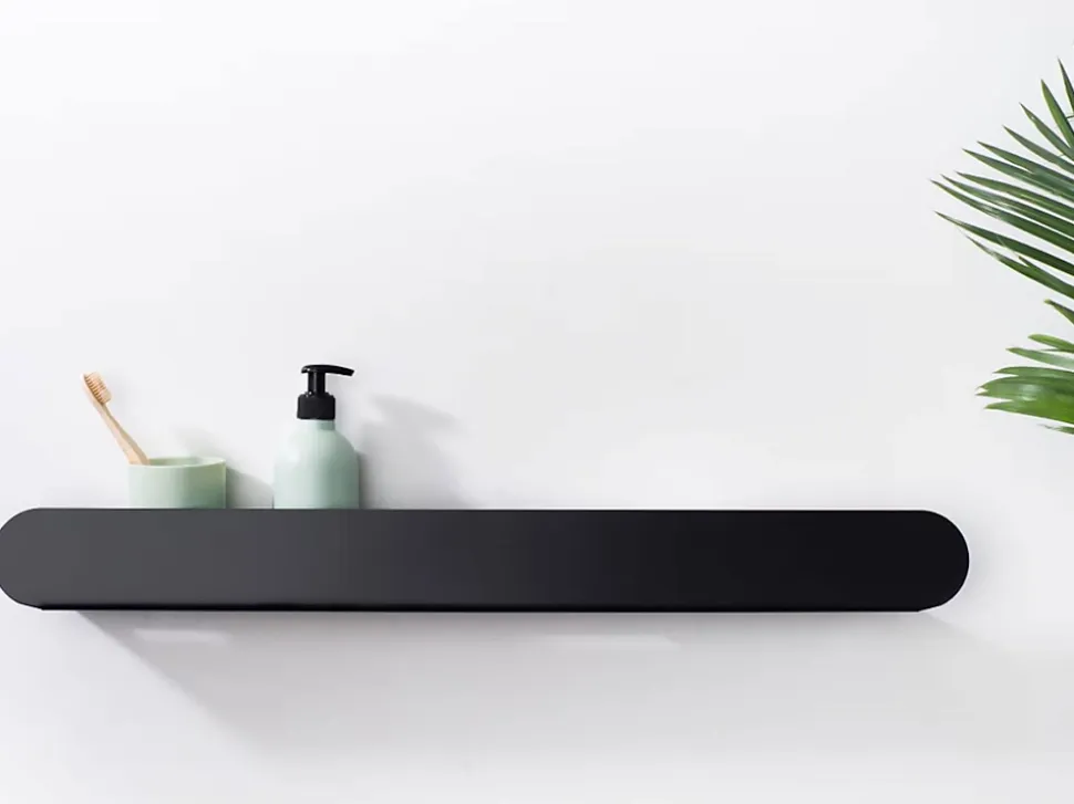 ETAGÈRE DE SALLE DE BAIN REA SF03-450-B BLACK