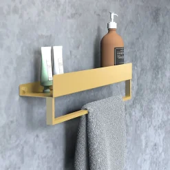 ETAGÈRE DE SALLE DE BAIN REA SF01-450-BG BRUSH GOLD