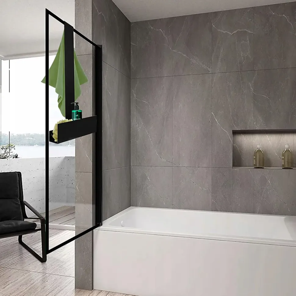 ETAGÈRE DE SALLE DE BAIN REA TORI BLACK