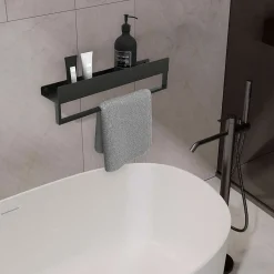 ETAGÈRE DE SALLE DE BAIN REA SF01-450-B BLACK