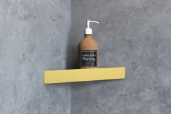 ETAGÈRE DE SALLE DE BAIN REA SF07-BG BRUSH GOLD