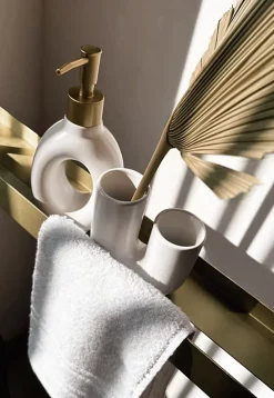 ETAGÈRE DE SALLE DE BAIN REA SF02-600-BG BRUSH GOLD