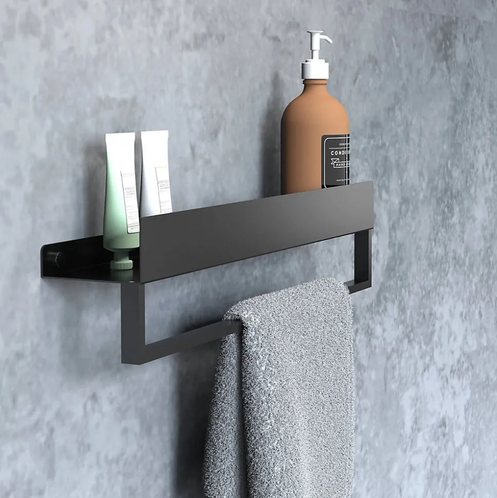 ETAGÈRE DE SALLE DE BAIN REA SF01-600-B BLACK