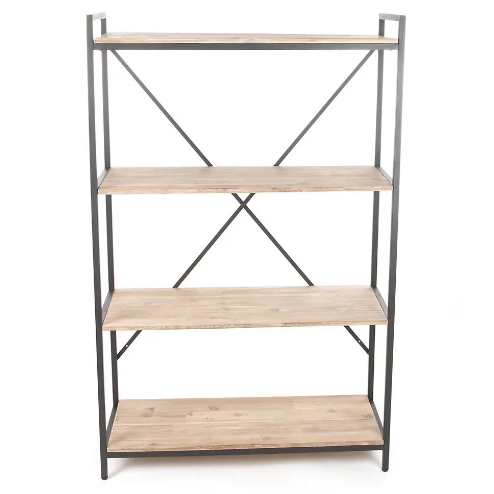 Etagère Edena avec structure en métal - 4 étages