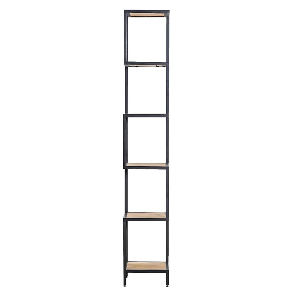 Etagère en bois de manguier et métal Ulysse