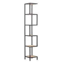 Etagère en bois de manguier et métal Ulysse