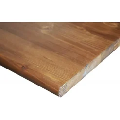 Etagère en bois Mercurio peinte en noyer 1,8x20x76 - Le choix polyvalent pour chaque espace