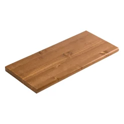 Etagère en bois Mercurio peinte en noyer 1,8x16x56 - Un minimalisme fonctionnel pour chaque environnement