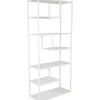 Etagère en métal 85x35x190 cm Staal