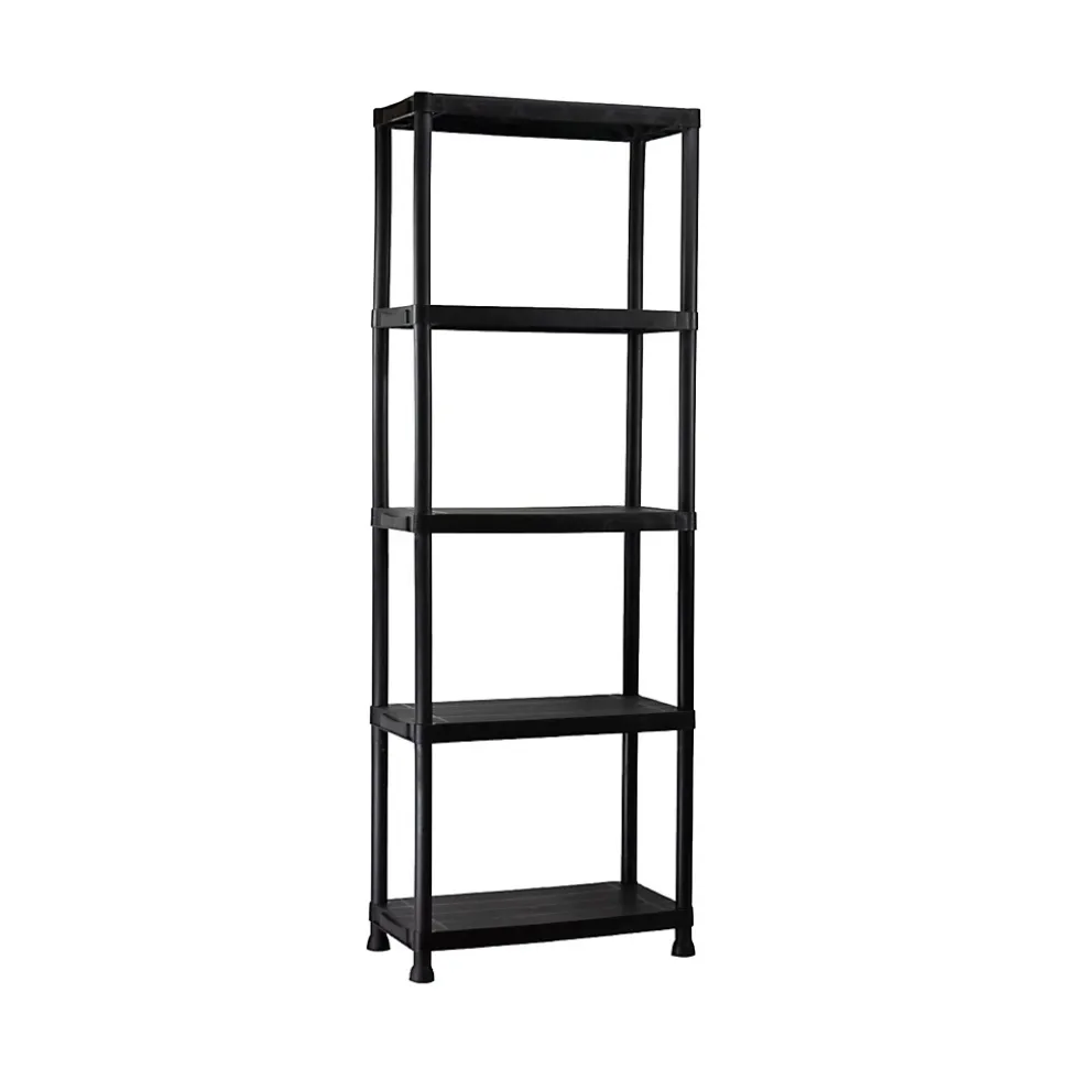 Etagère en résine avec 5 étagères 125kg 61x31x171cm Thinia Home