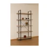 Etagère industrielle SHELVES 5 niveaux Bois et métal Design loft tendance
