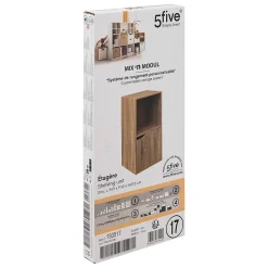 Etagère Mix 'N Modul 2 cases naturel - Beige- 5five