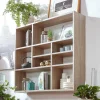 Etagère Murale 9 Compartiments L90 cm - Mika