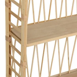 Etagère murale Anahi bambou beige 74x45cm - Atmosphera