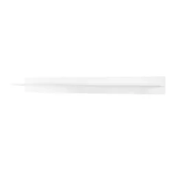 Etagère murale CEPTO 100 cm Coloris blanc MDF et panneaux de particules Design moderne
