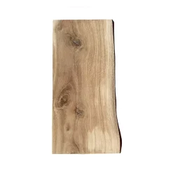 Etagère murale Chêne Rustique Bord Naturel, L.40 cm x l.18 cm, Ep.27 mm