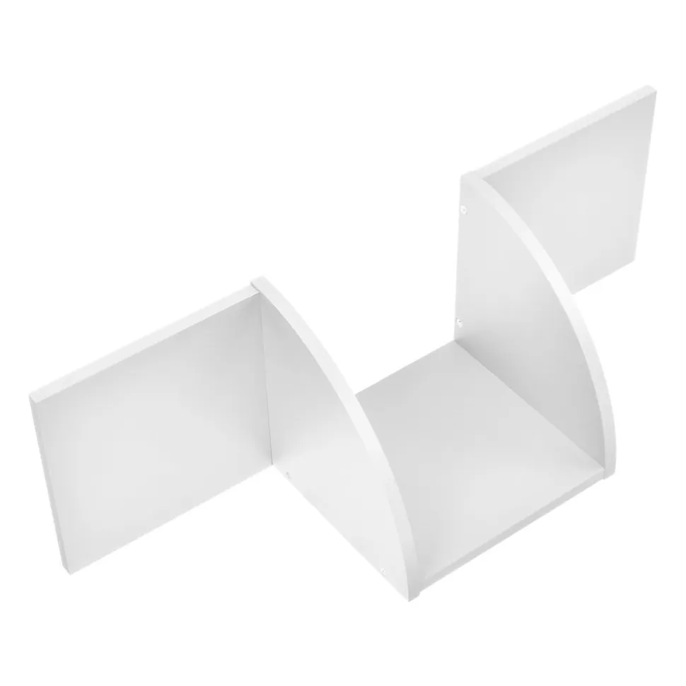 Etagère murale Lysaker blanc mat 61 x 20 x 20 cm en.casa