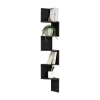 Etagère murale Lysaker noir mat 123 x 20 x 20 cm en.casa