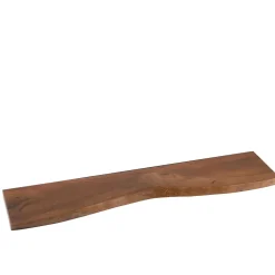 Etagère murale rectangulaire en bois d'acacia L115 (lot de 2) - EDGAR