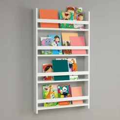 Etagère murale Sotenäs à 4 niveaux 120 x 74 x 10 cm blanc en.casa