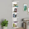 Etagère murale Surahammar à 6 niveaux 180 x 35 x 32 cm blanc en.casa
