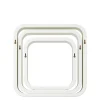 Etagères murales cubes modulables Cusko Form, blanc, 3 pièces