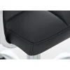 Fauteuil bureau CLP Lucy similicuir noir hauteur réglable