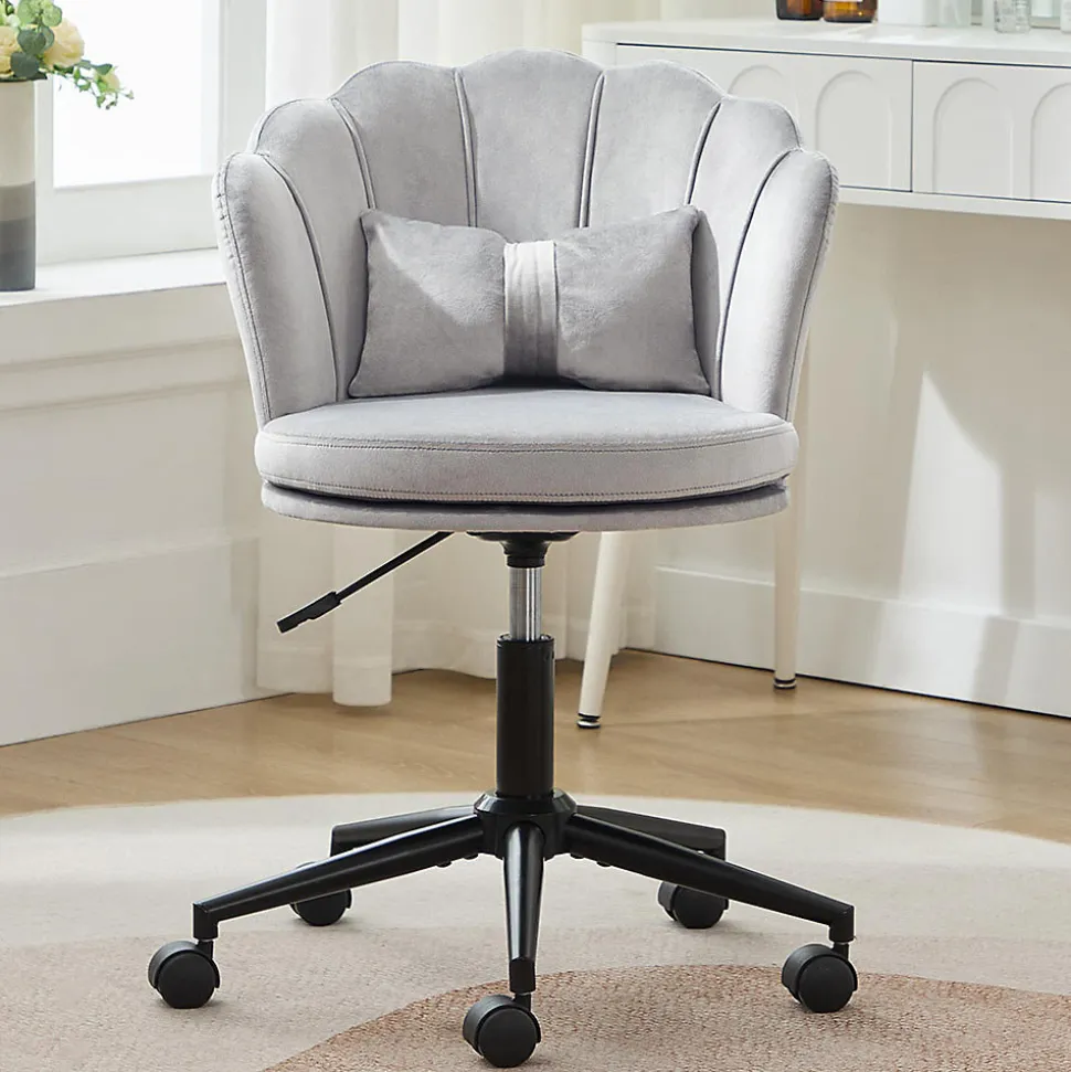 Fauteuil Bureau Dossier Pétale Coussin Papillon Réglable Moelleux Blackcolors