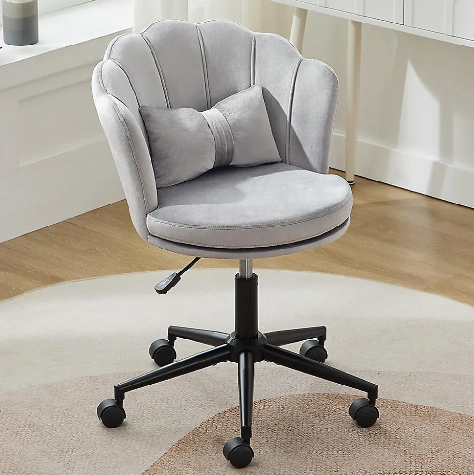 Fauteuil Bureau Dossier Pétale Coussin Papillon Réglable Moelleux Blackcolors