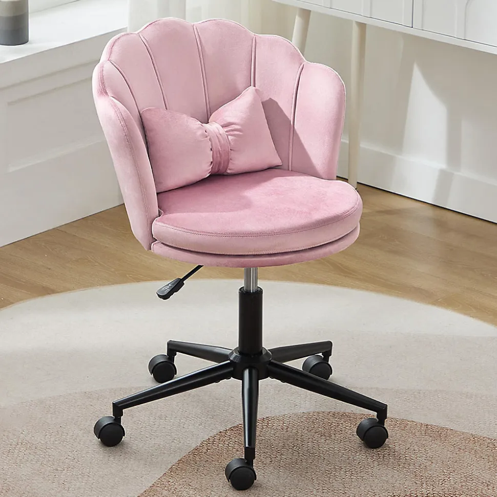 Fauteuil Bureau Dossier Pétale Coussin Papillon Réglable Moelleux Blackcolors