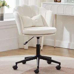 Fauteuil Bureau Dossier Pétale Coussin Papillon Réglable Moelleux Blackcolors