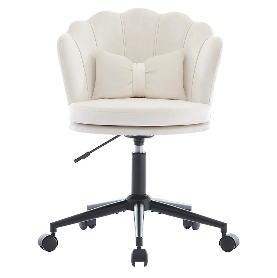 Fauteuil Bureau Dossier Pétale Coussin Papillon Réglable Moelleux Blackcolors