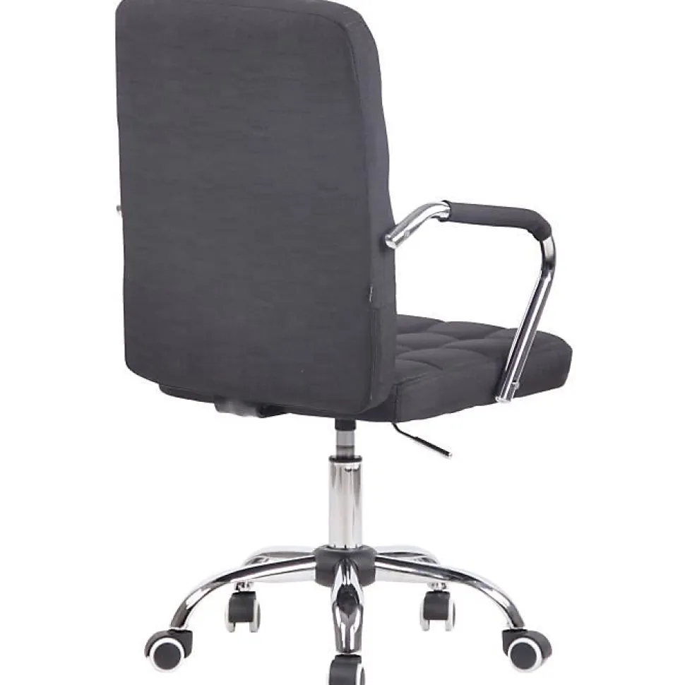 Fauteuil de bureau - CLP - Terni - Réglable en hauteur - Pivotant - Noir