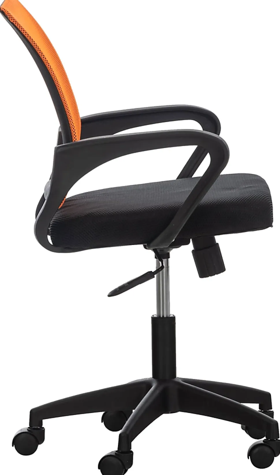 Fauteuil De Bureau Auburn, Chaise De Bureau En Maille Respirante, Chaise pivotante Hauteur réglable et Roulettes Orange