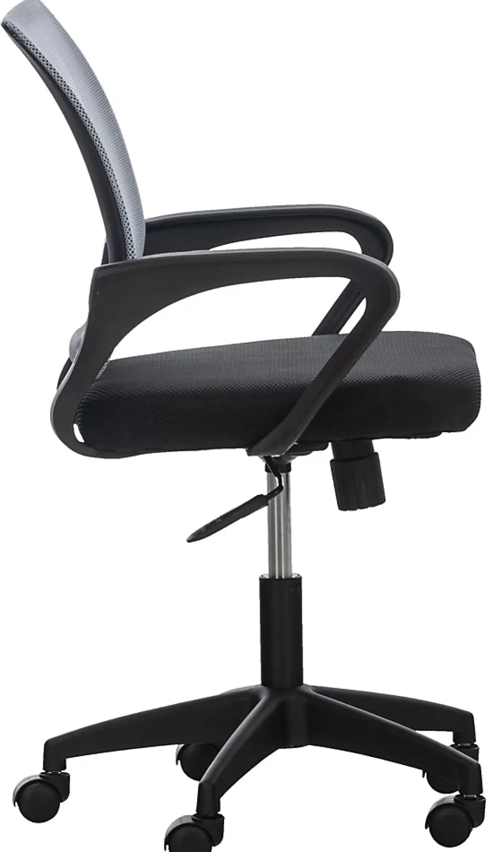 Fauteuil De Bureau Auburn, Chaise De Bureau En Maille Respirante, Chaise pivotante Hauteur réglable et Roulettes Gris