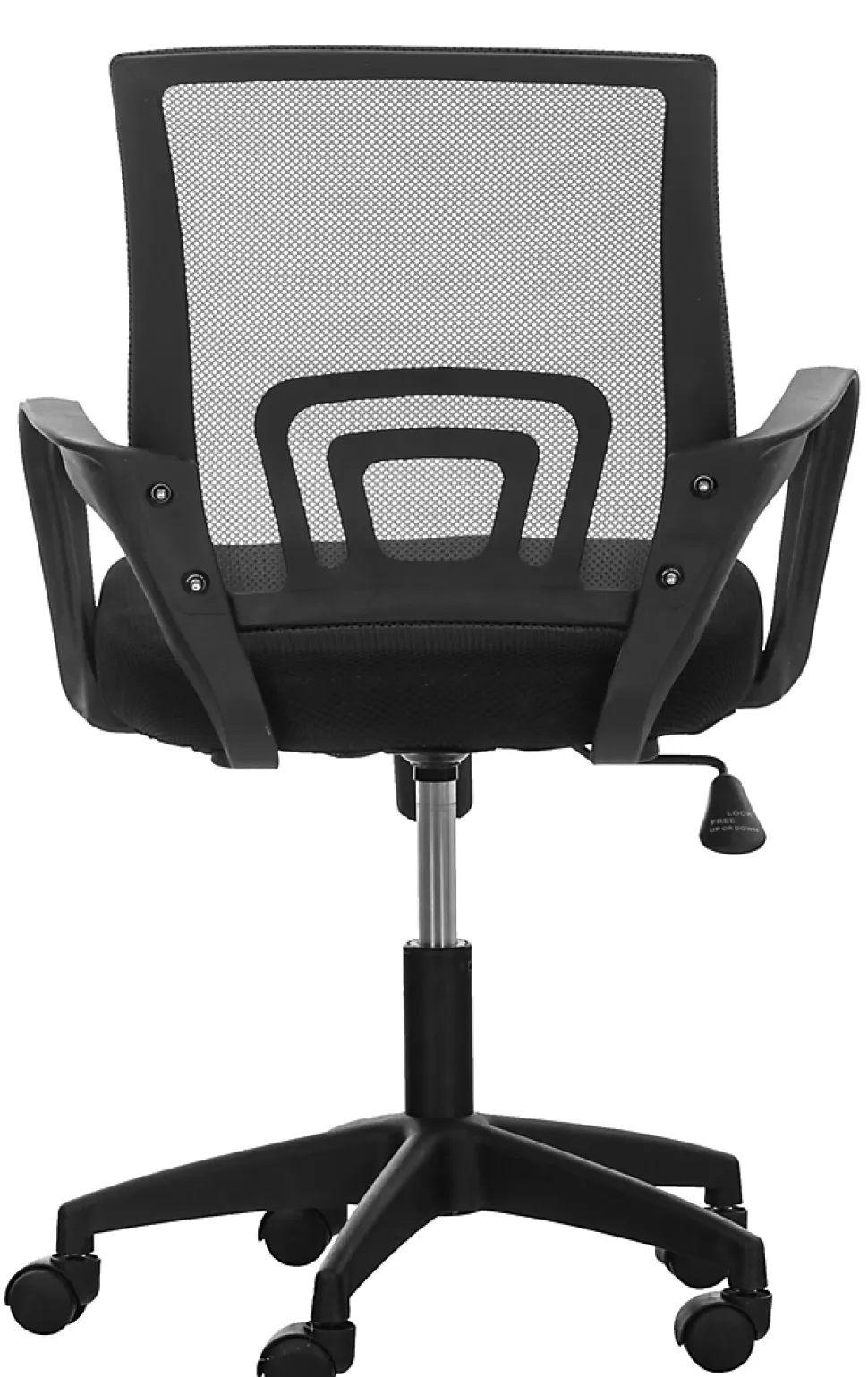 Fauteuil De Bureau Auburn, Chaise De Bureau En Maille Respirante, Chaise pivotante Hauteur réglable et Roulettes Noir