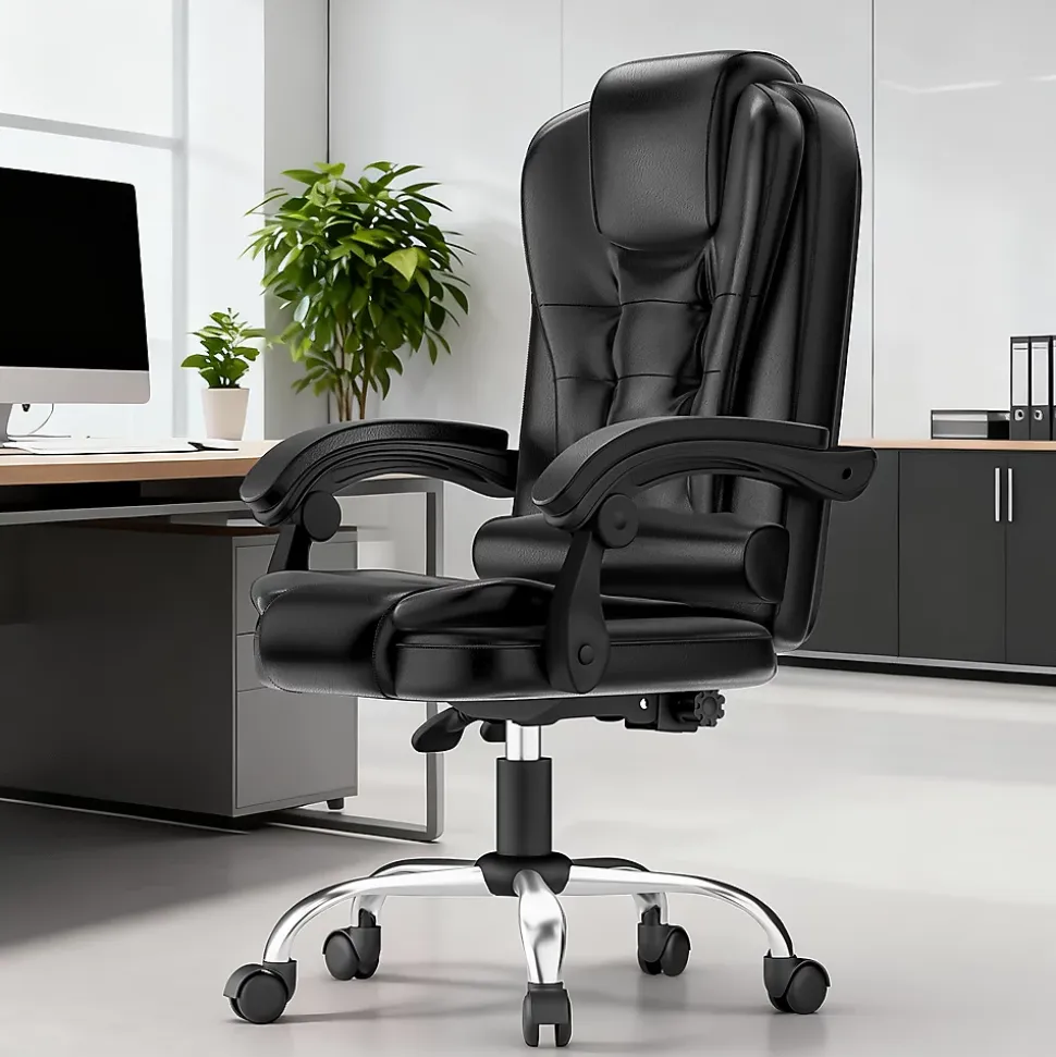 Fauteuil de bureau ergonomique avec dossier haut