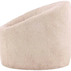 Fauteuil en bouclette Warren - Beige