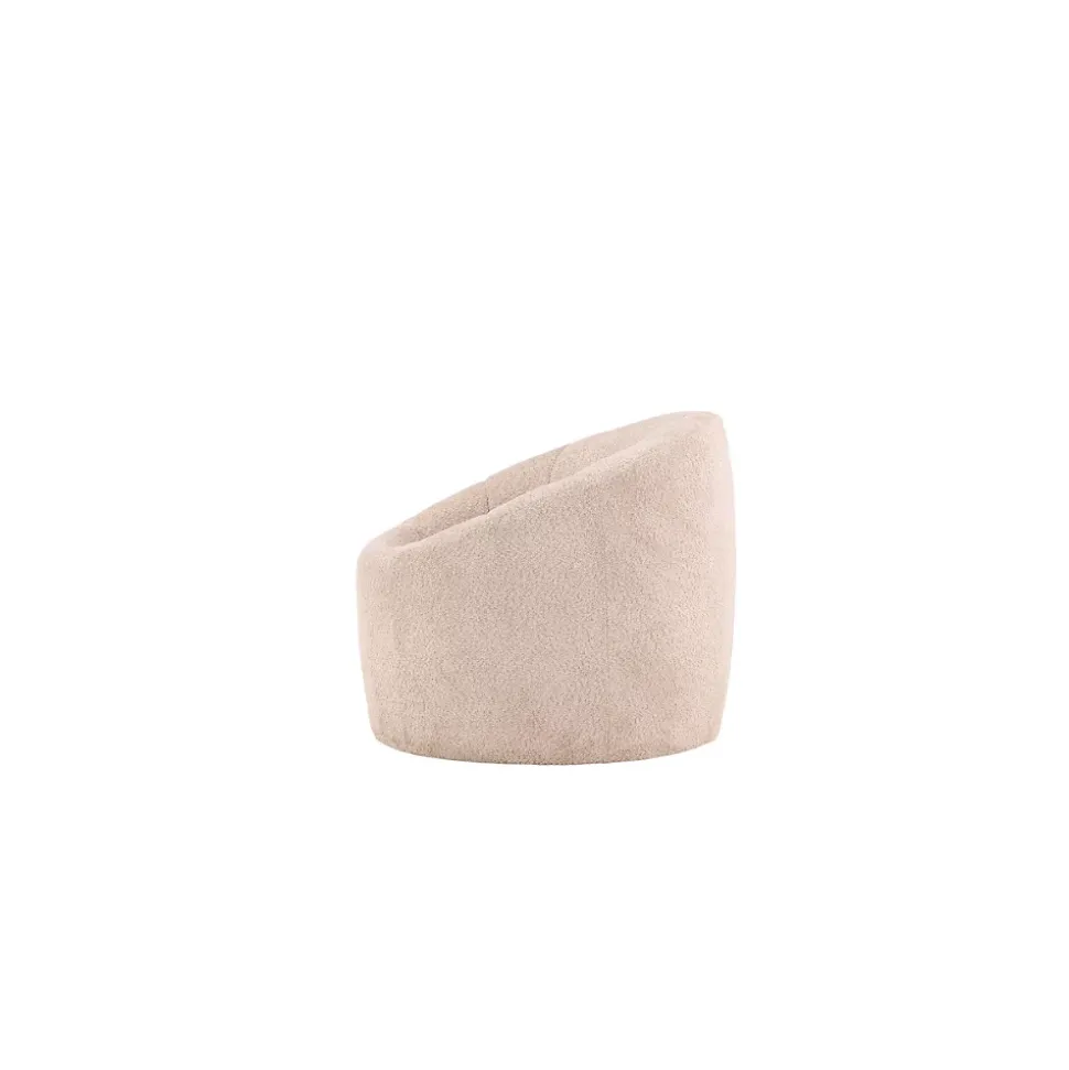 Fauteuil en bouclette Warren - Beige