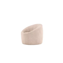 Fauteuil en bouclette Warren - Beige
