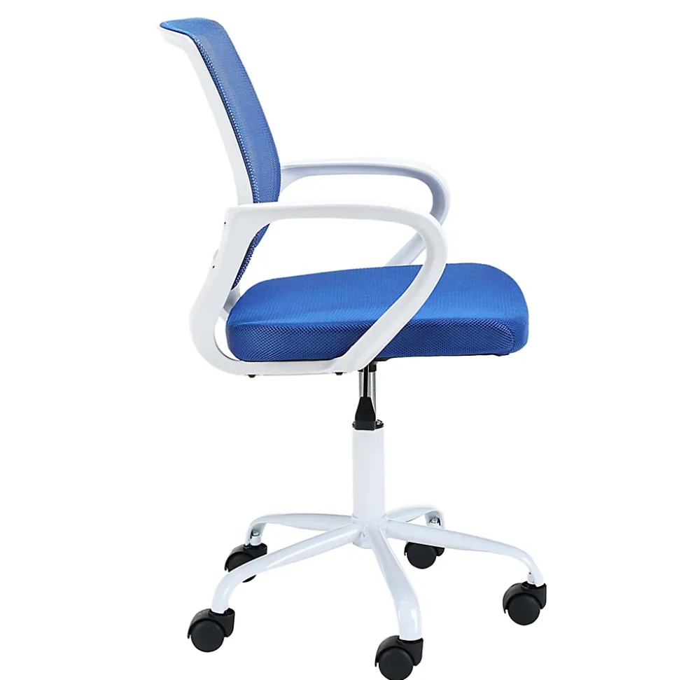 Fauteuil enfant AKORD FD6 Blanc et Bleu