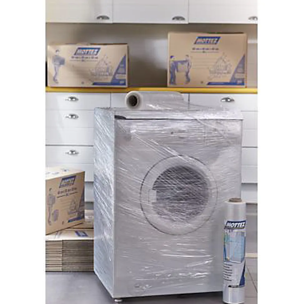 Film étirable transparent pour protection 300 x 45 cm Mottez