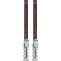Fixations invisibles pour étagères d'une épaisseur de 18 mm, 2 pièces, diam.9 x 90 mm - Fabriqué en Italie