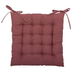 Galette de chaise Anjali prune 38x38cm - Atmosphera