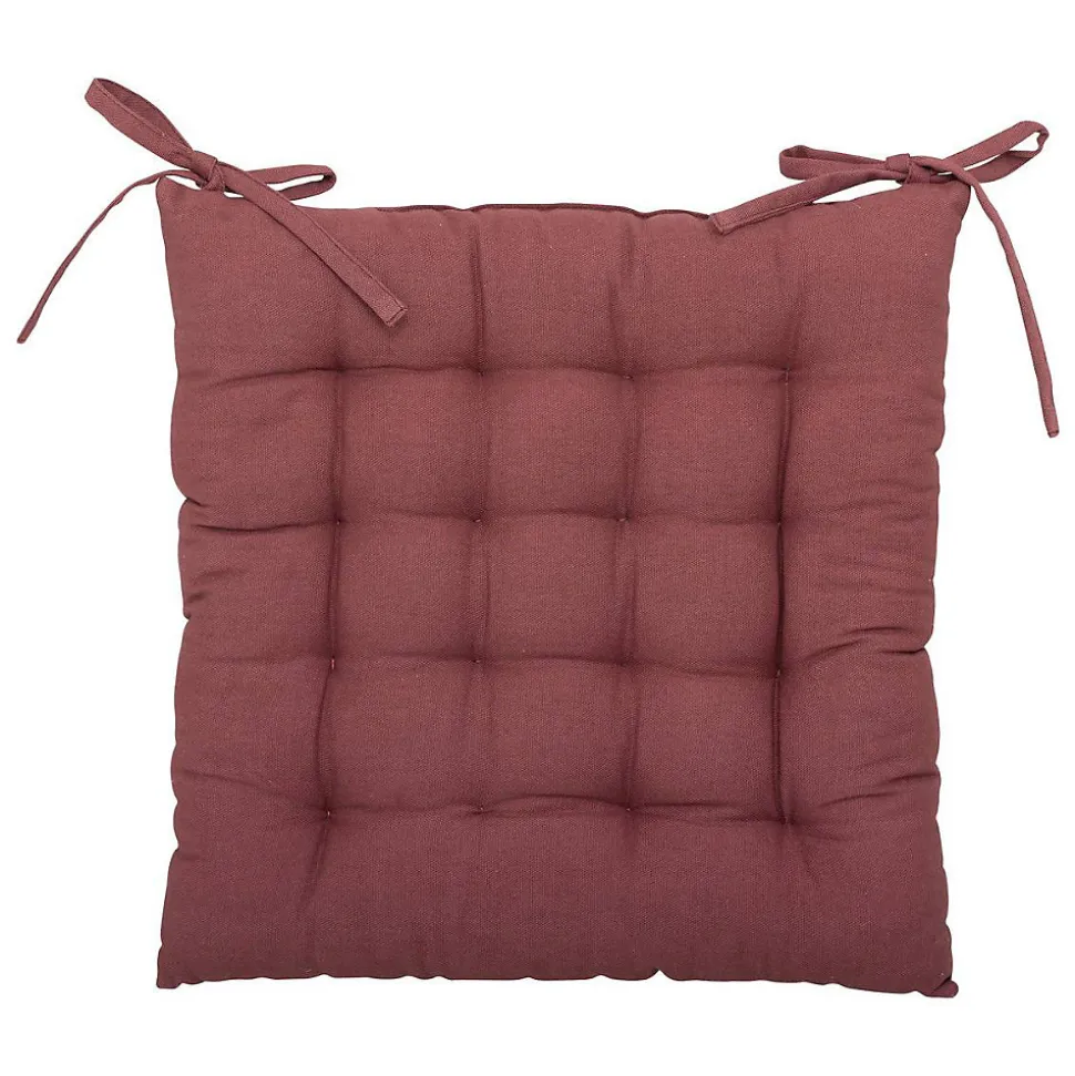 Galette de chaise Anjali prune 38x38cm - Atmosphera